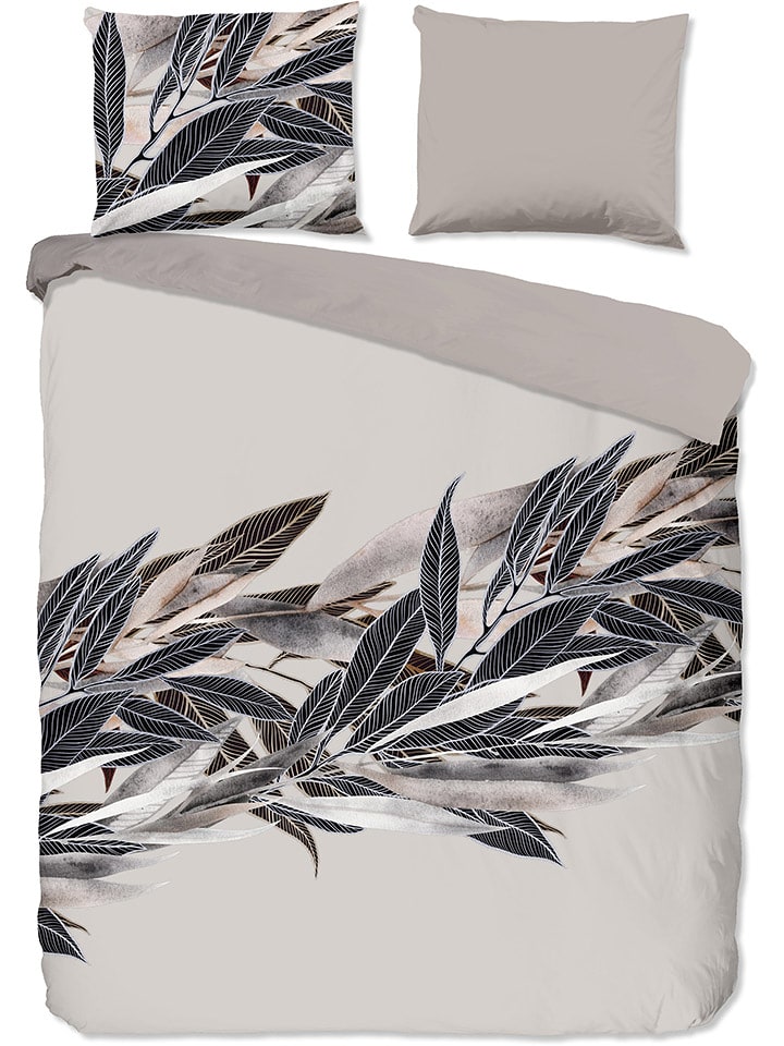 Good Morning Komplet pościeli "Gisele" w kolorze szarym rozmiar: 155x220 cm