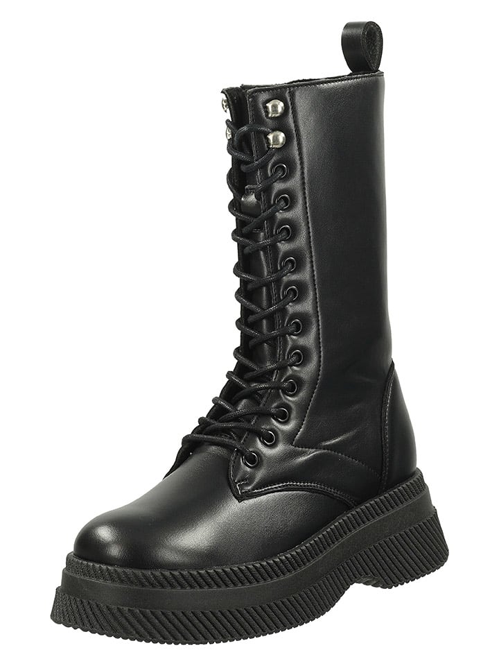 Steve Madden Skórzane botki w kolorze czarnym rozmiar: 41