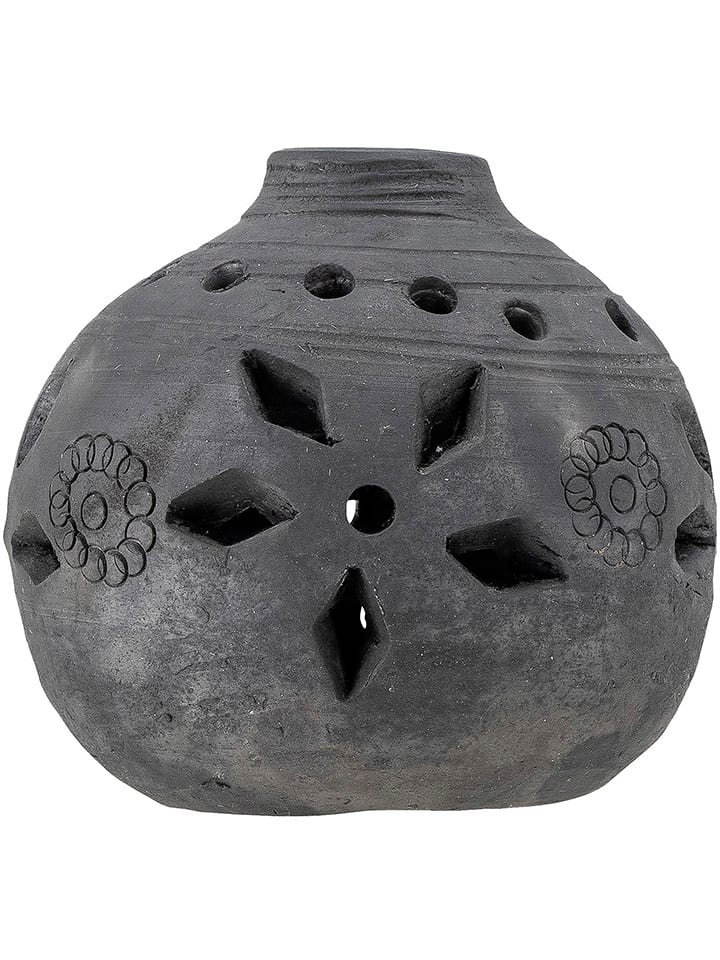 Bloomingville Dekoracja "Loane" w kolorze szarym - wys. 9,5 cm rozmiar: onesize