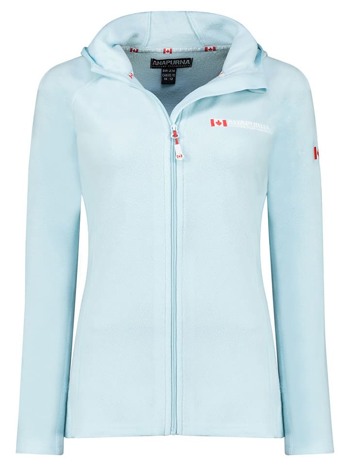 ANAPURNA Kurtka polarowa "Tugoodana" w kolorze błękitnym rozmiar: L