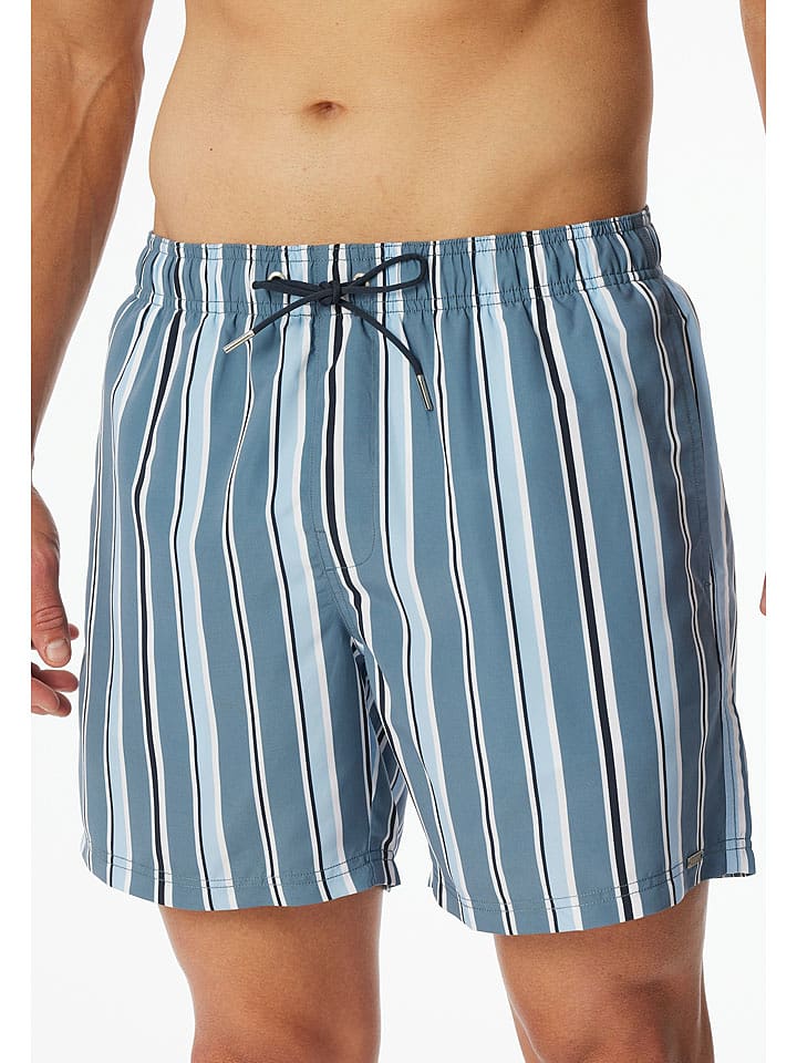 Schiesser Szorty kąpielowe w kolorze błękitnym rozmiar: XL