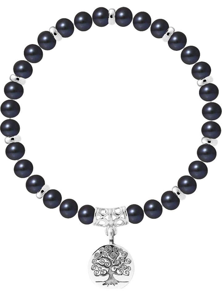 Pearline Bransoletka perłowa w kolorze tahiti z elementem ozdobnym rozmiar: onesize