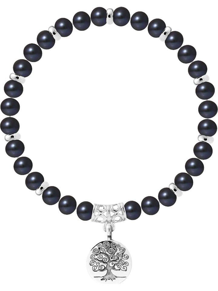 Pearline Bransoletka perłowa w kolorze tahiti z elementem ozdobnym rozmiar: onesize