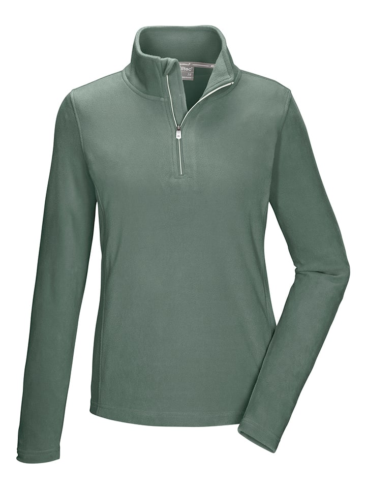 Killtec Bluza polarowa w kolorze szarozielonym rozmiar: 40