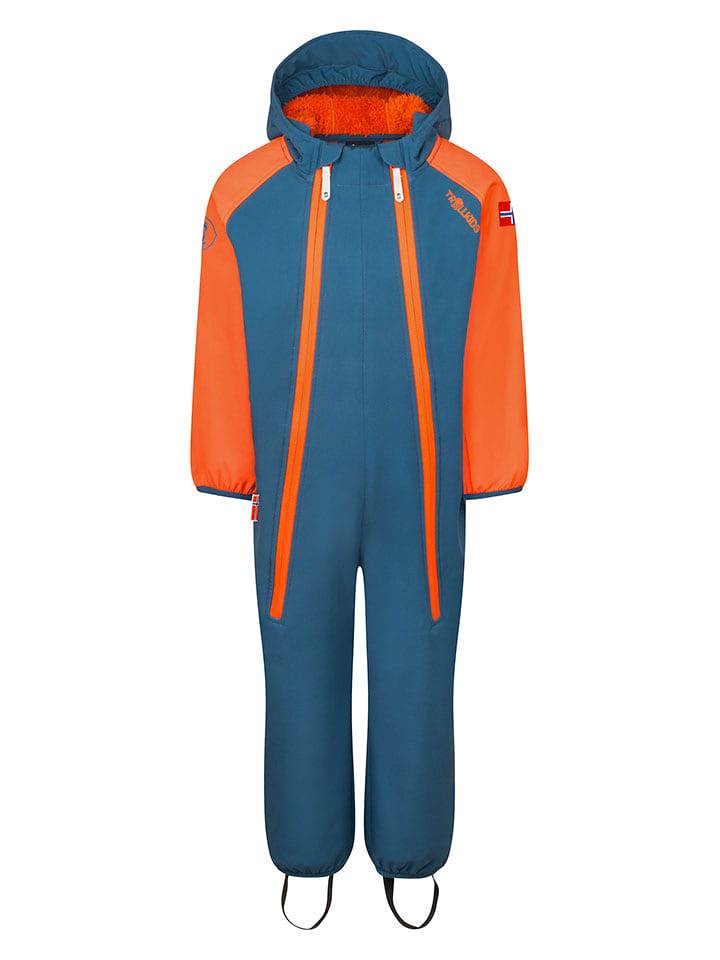 Trollkids Kombinezon softshellowy "Nordkapp" w kolorze niebieskim rozmiar: 98