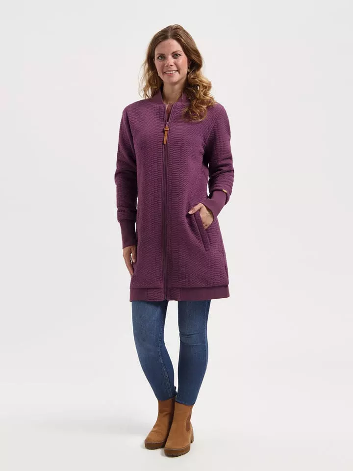 TRAVELIN' Bluza w kolorze fioletowym rozmiar: 3XL