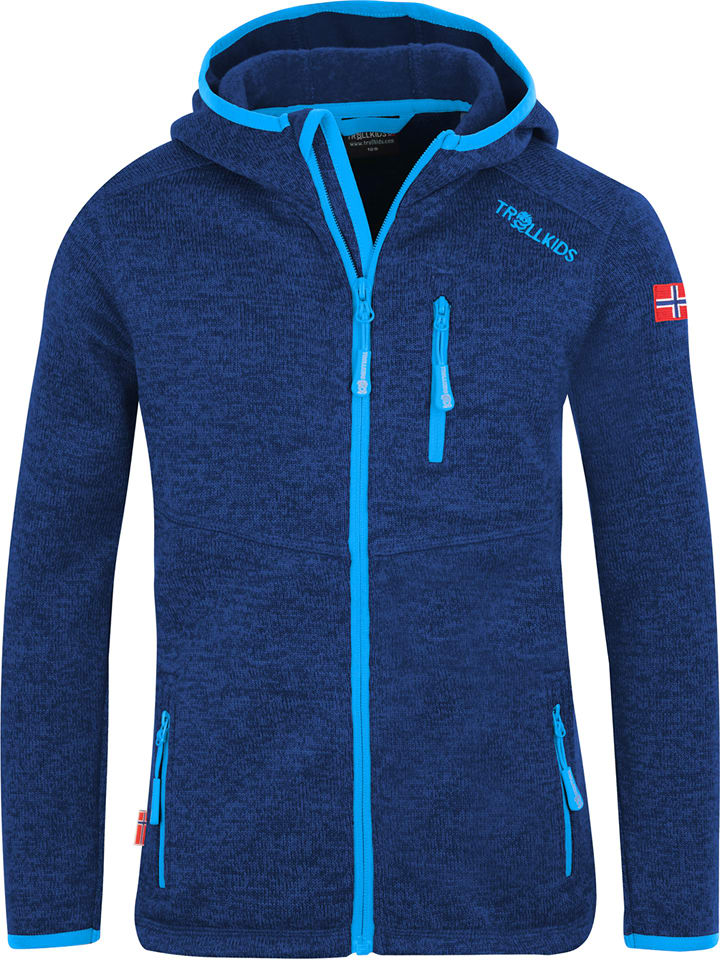 Trollkids Kurtka polarowa "Jondalen XT" w kolorze granatowym rozmiar: 128