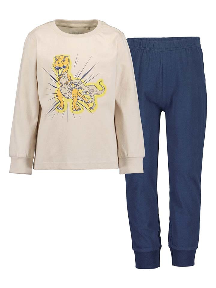 Blue Seven Piżama w kolorze niebiesko-beżowym rozmiar: 104/110