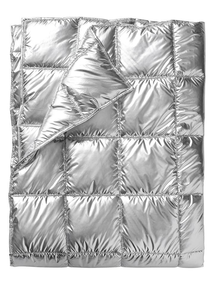 Ellos Home Narzuta "Tuva-Li" w kolorze srebrnym rozmiar: 145x260 cm