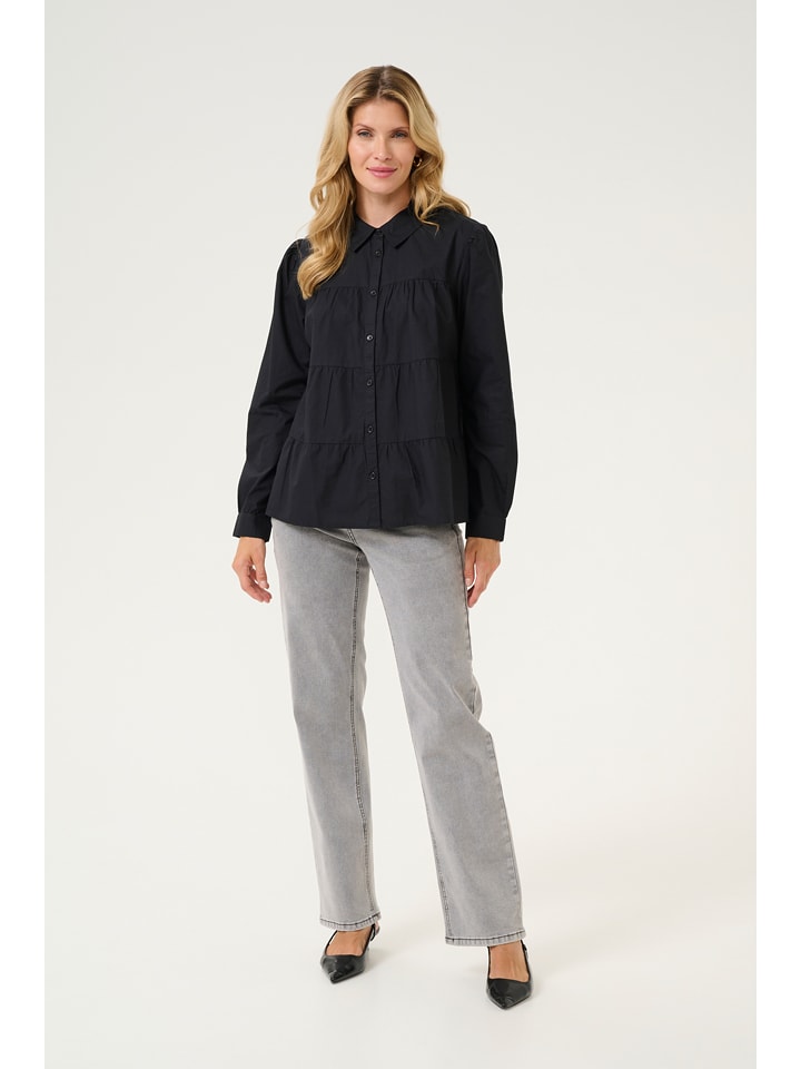 Kaffe Koszula w kolorze czarnym rozmiar: 46