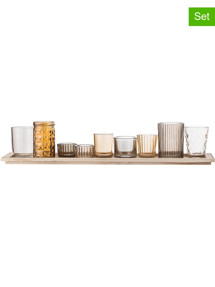 Bloomingville 10-częściowy zestaw "Sanga" w różnych kolorach rozmiar: onesize