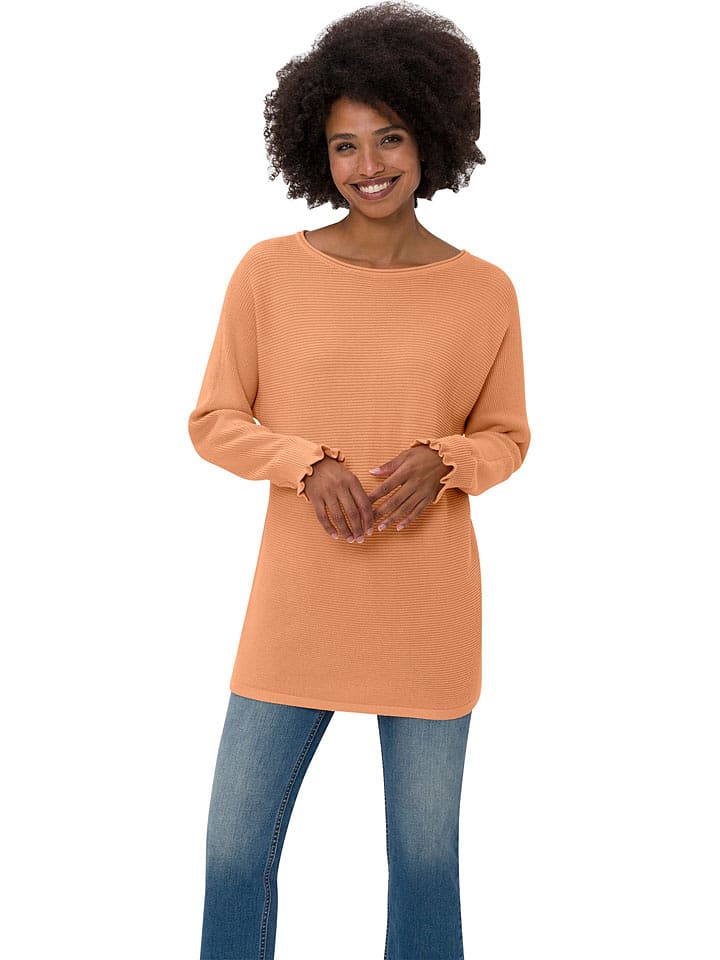 Heine Sweter w kolorze brzoskwiniowym rozmiar: 50