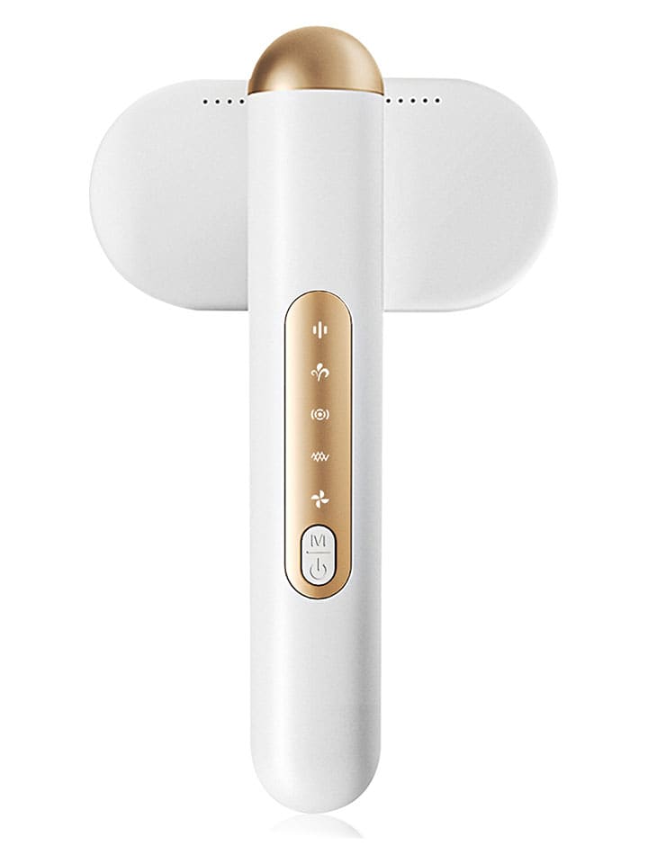 DAM Podwójna szczotka w kolorze białym do usuwania kłaczków rozmiar: onesize