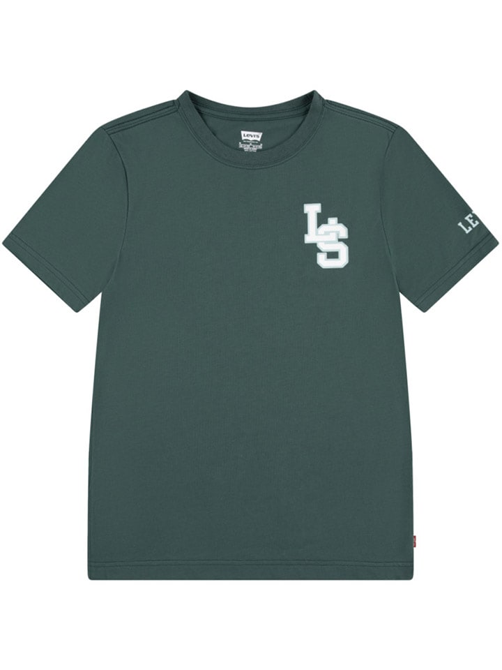 Levi's Kids Koszulka w kolorze zielonym rozmiar: 176