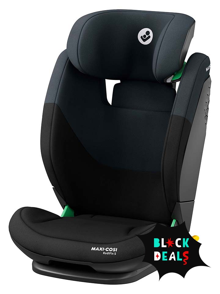 Maxi-Cosi Fotelik samochodowy "RodiFix S i-Size" w kolorze czarnym - grupa 2/3 rozmiar: onesize