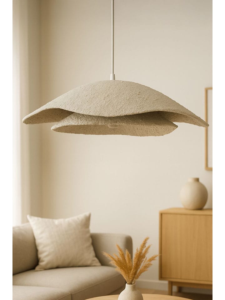 Opviq Lampa wisząca w kolorze beżowym - szer. 58 cm rozmiar: onesize