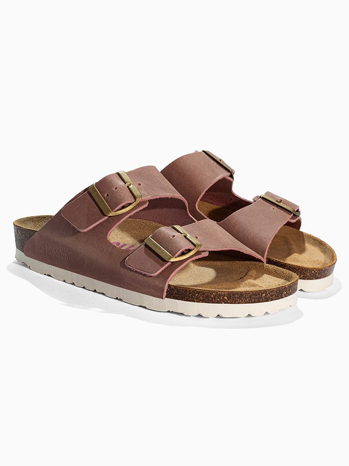 BACKSUN Klapki "Bali" w kolorze jasnoróżowym rozmiar: 38