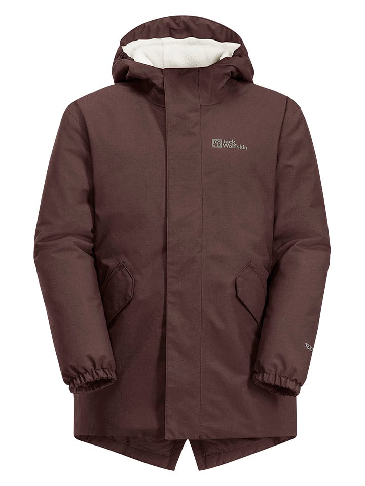 Jack Wolfskin Parka "Cosy Bear" w kolorze bordowym rozmiar: 152