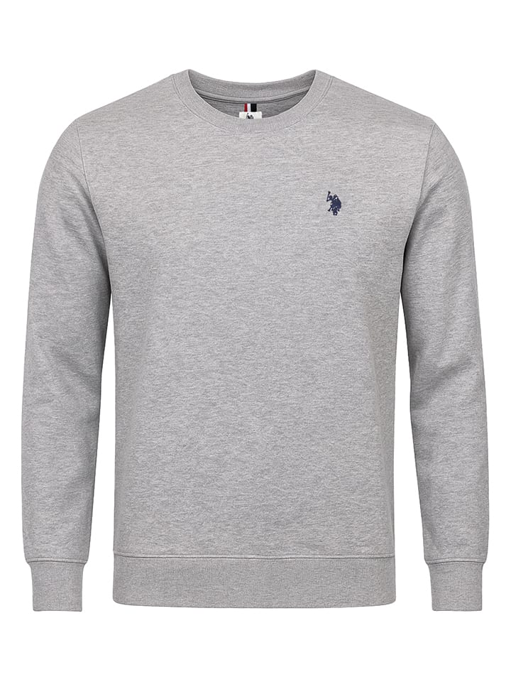 US Polo Assn Bluza w kolorze szarym rozmiar: M
