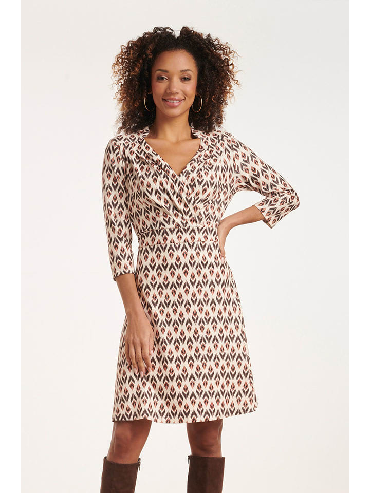 Smashed Lemon Sukienka w kolorze kremowym rozmiar: M