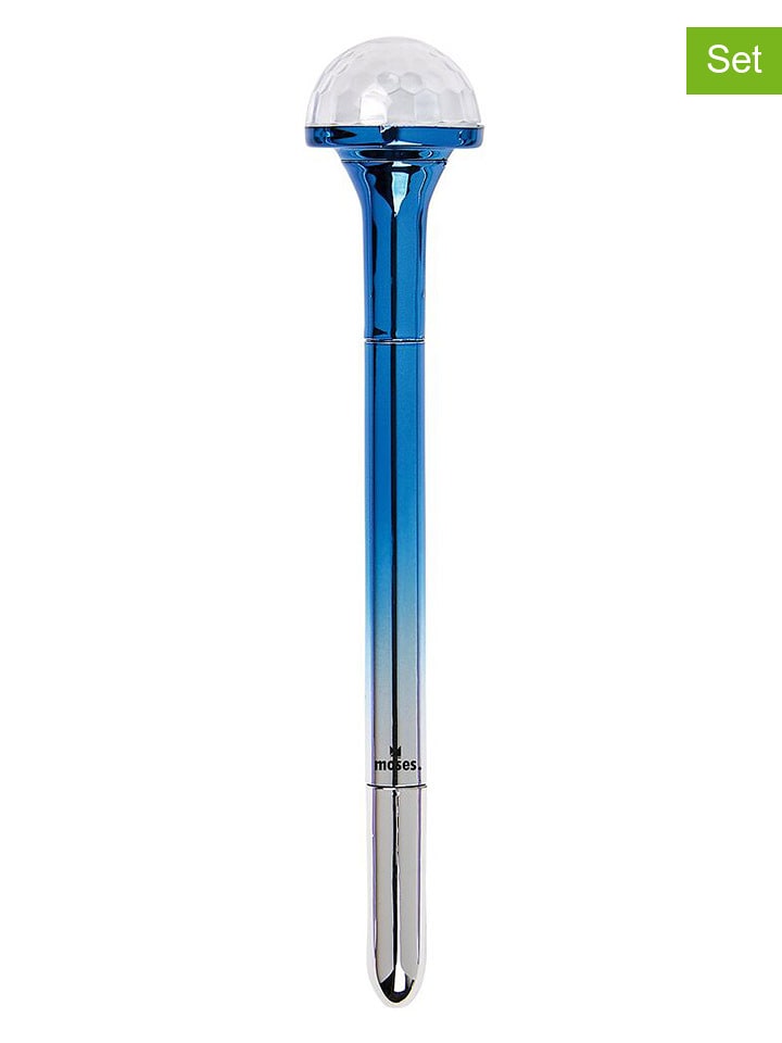 moses. Dyskotekowe długopisy (2 szt.) w różnych kolorach (produkt niespodzianka) rozmiar: onesize