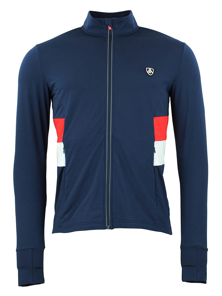 Peak Mountain Kurtka sportowa "Cespeed" w kolorze granatowym rozmiar: M