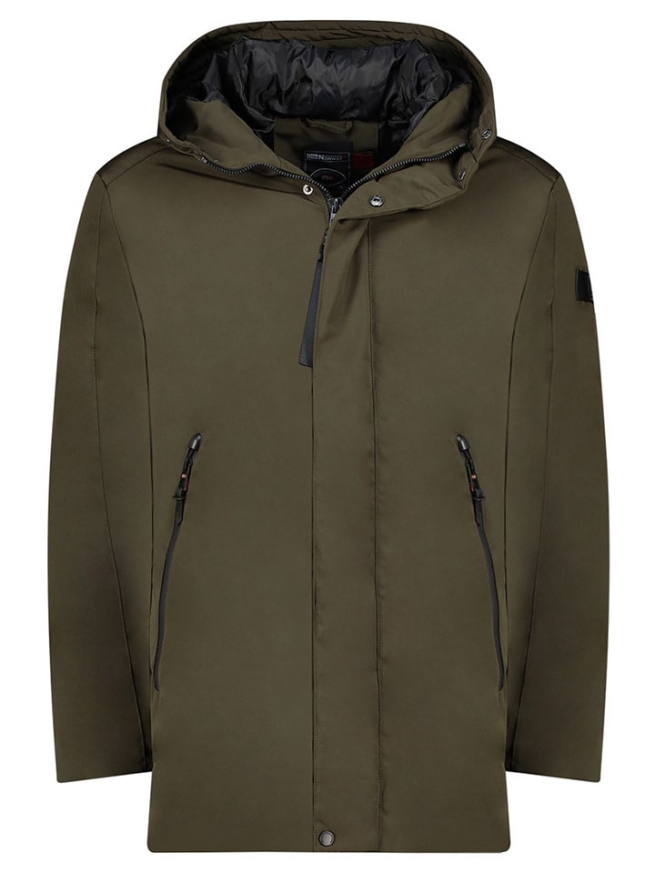 Geographical Norway Parka "Bagage" w kolorze khaki rozmiar: M