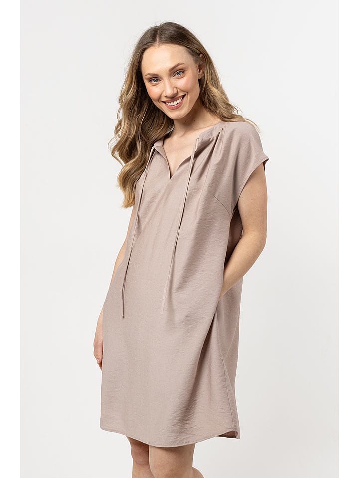 Awama Sukienka w kolorze beżowym rozmiar: XL