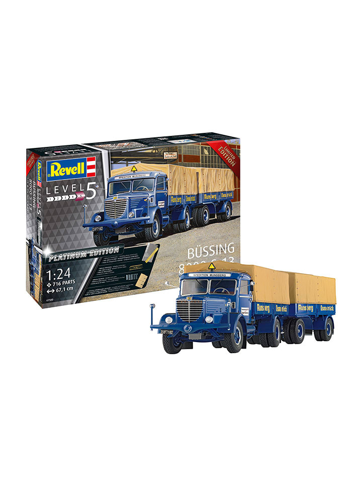Revell Model "Büssing 8000 S 13 Platinum Edition" do złożenia - 13+ rozmiar: onesize