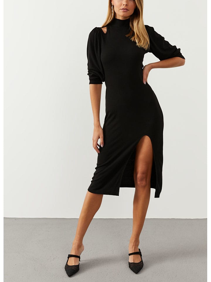 Milan Kiss Sukienka w kolorze czarnym rozmiar: L