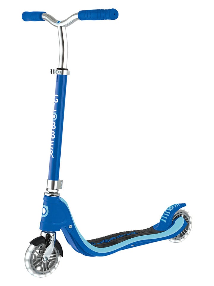 GLOBBER Hulajnoga "Flow 125 Lights" w kolorze granatowym ze świecącymi kołami rozmiar: onesize