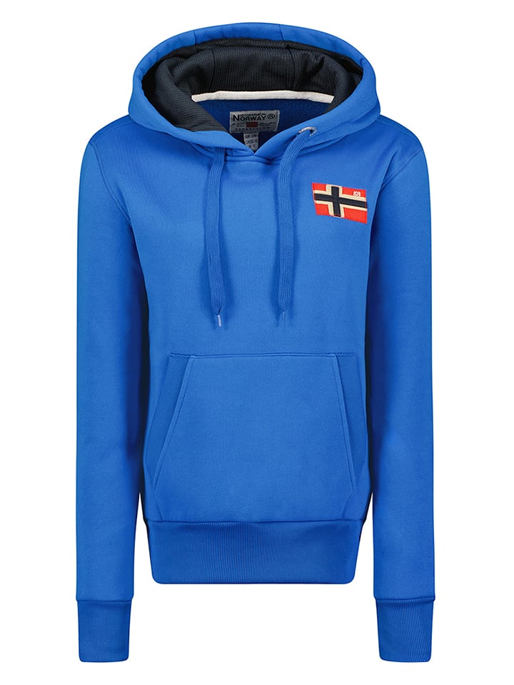 Geographical Norway Bluza "Genifer" w kolorze niebieskim rozmiar: XL