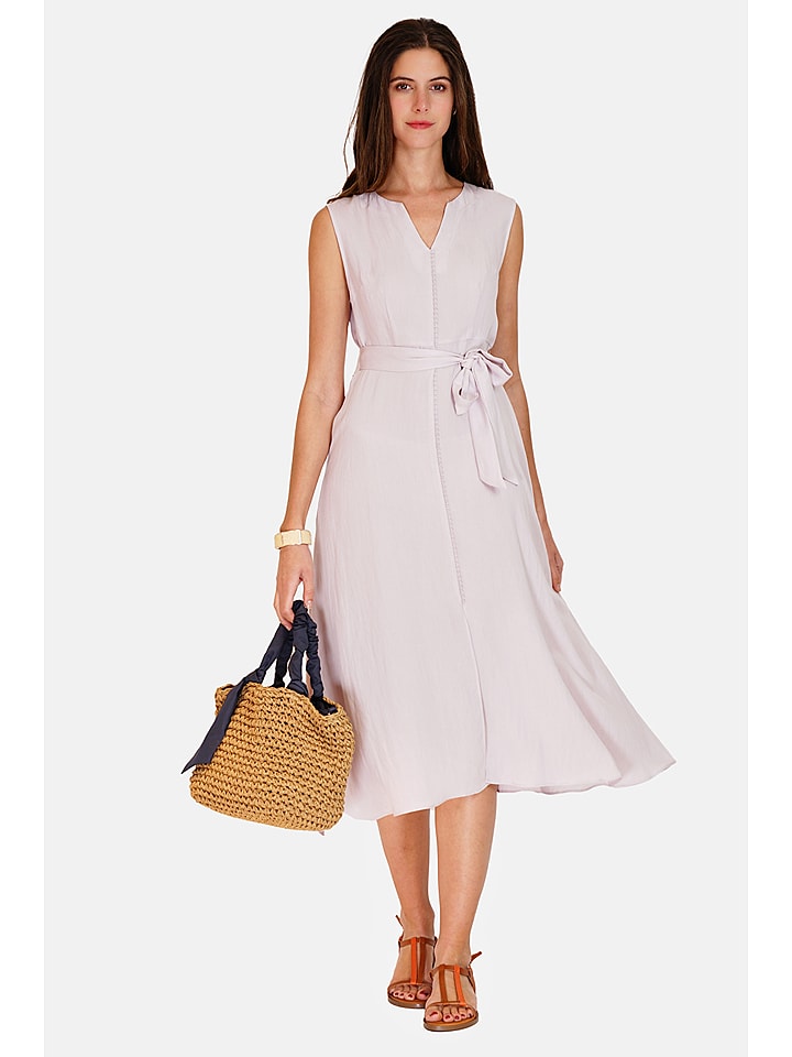 Le Jardin du Lin Sukienka w kolorze kremowym rozmiar: 40