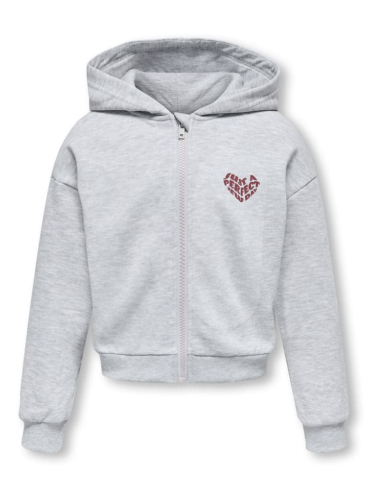KIDS ONLY Bluza "Rita" w kolorze szarym rozmiar: 122/128