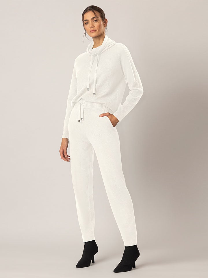 APART Spodnie w kolorze białym rozmiar: 42