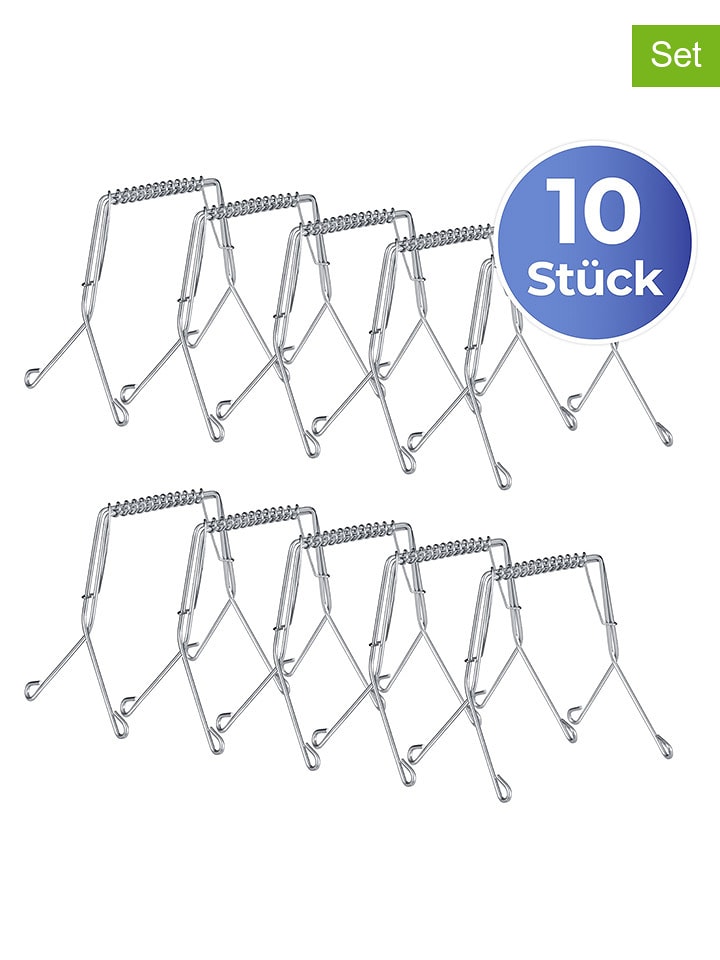 Wenko Zaciski (10 szt.) do rolad - dł. 7,5 cm rozmiar: onesize