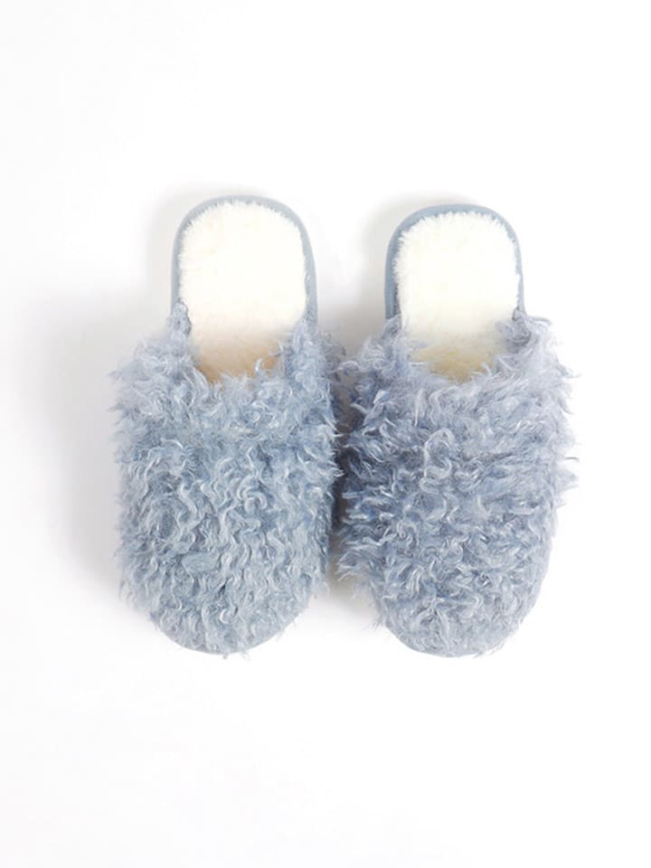 admas Kapcie w kolorze błękitnym rozmiar: 36-37