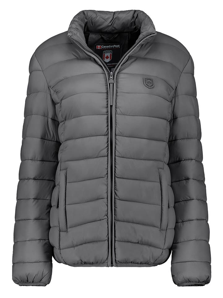 Canadian Peak Kurtka pikowana "Akitaleak" w kolorze antracytowym rozmiar: XL