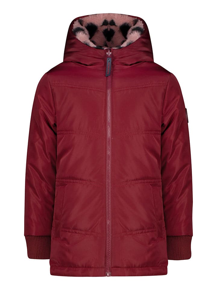 Salt and Pepper Dwustronna parka zimowa w kolorze czerwonym rozmiar: 134