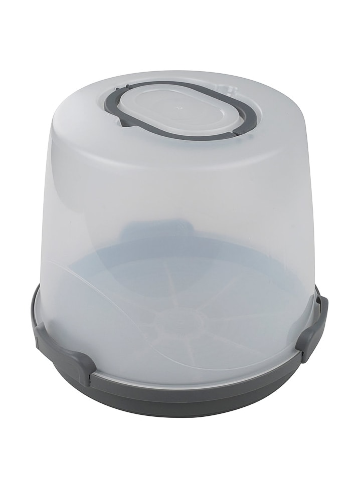 Dr. Oetker Pudełko "Bake & Go" w kolorze białym na ciasto - wys. 28,5 x Ø 25 cm rozmiar: onesize