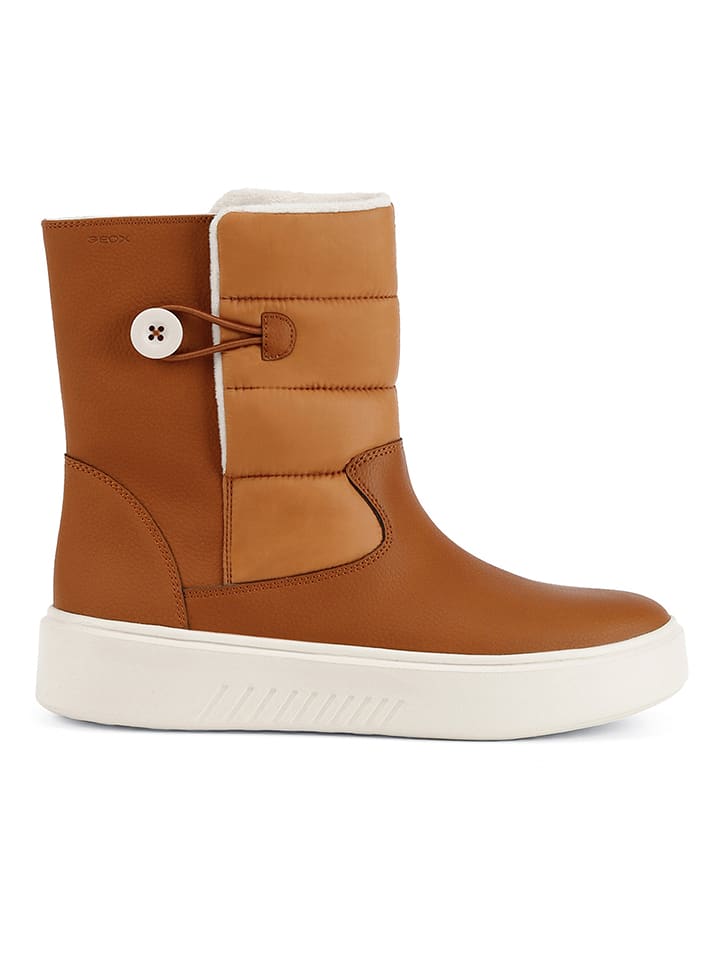 Geox Botki "Nhenbus" w kolorze jasnobrązowym rozmiar: 40