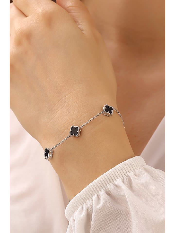 Miu Silver Srebrna bransoletka z masą perłową rozmiar: onesize