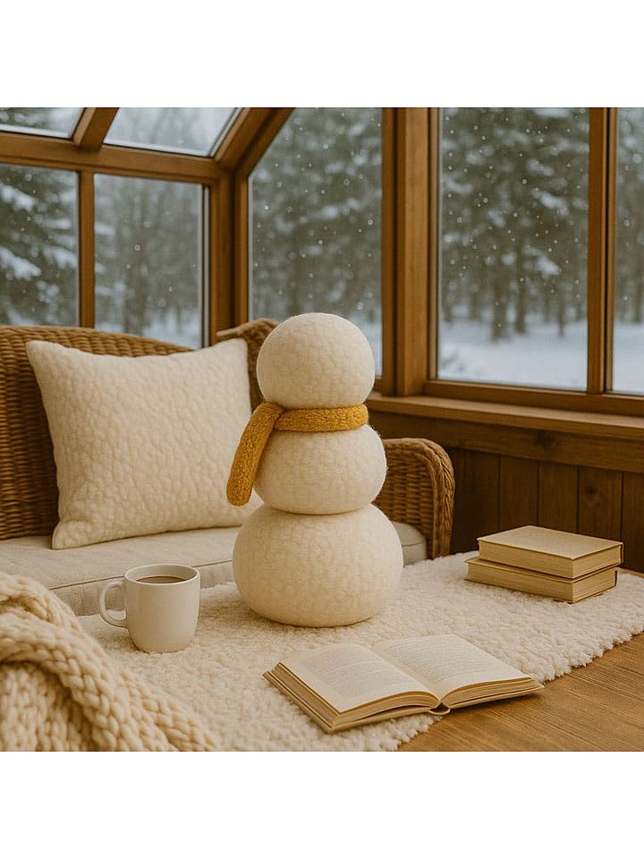 Elizabed Poduszka w kolorze kremowo-beżowym - 25 x 55 x 19 cm rozmiar: onesize