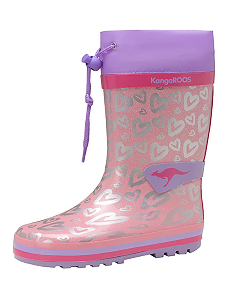 Kangaroos Kalosze "K-Rain" w kolorze jasnoróżowym rozmiar: 23