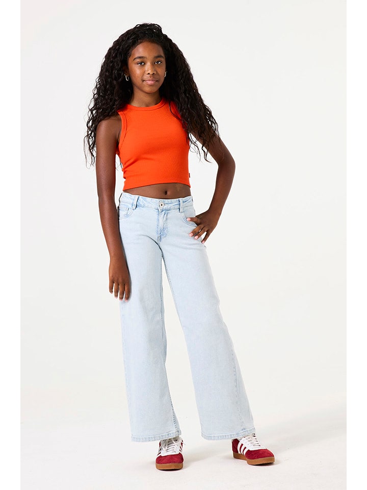 Garcia Dżinsy - Comfort fit - w kolorze błękitnym rozmiar: 164