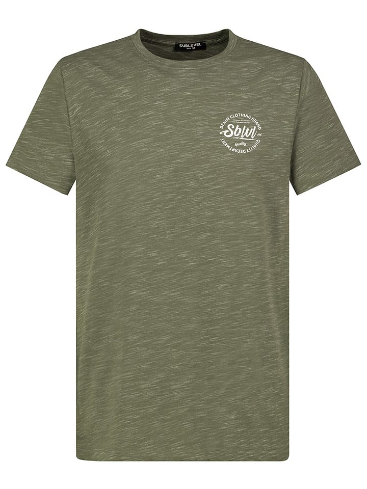 Sublevel Koszulka w kolorze khaki rozmiar: S