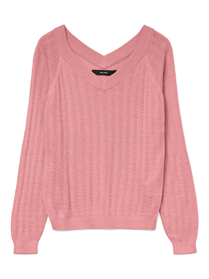 Vero Moda Sweter w kolorze jasnoróżowym rozmiar: XL