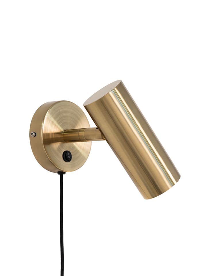 House Nordic Lampa ścienna w kolorze złotym - 10 x 22 cm rozmiar: onesize