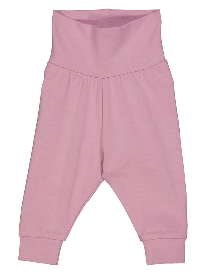 Fred´s World by GREEN COTTON Spodnie dresowe "Alfa" w kolorze jasnoróżowym rozmiar: 68