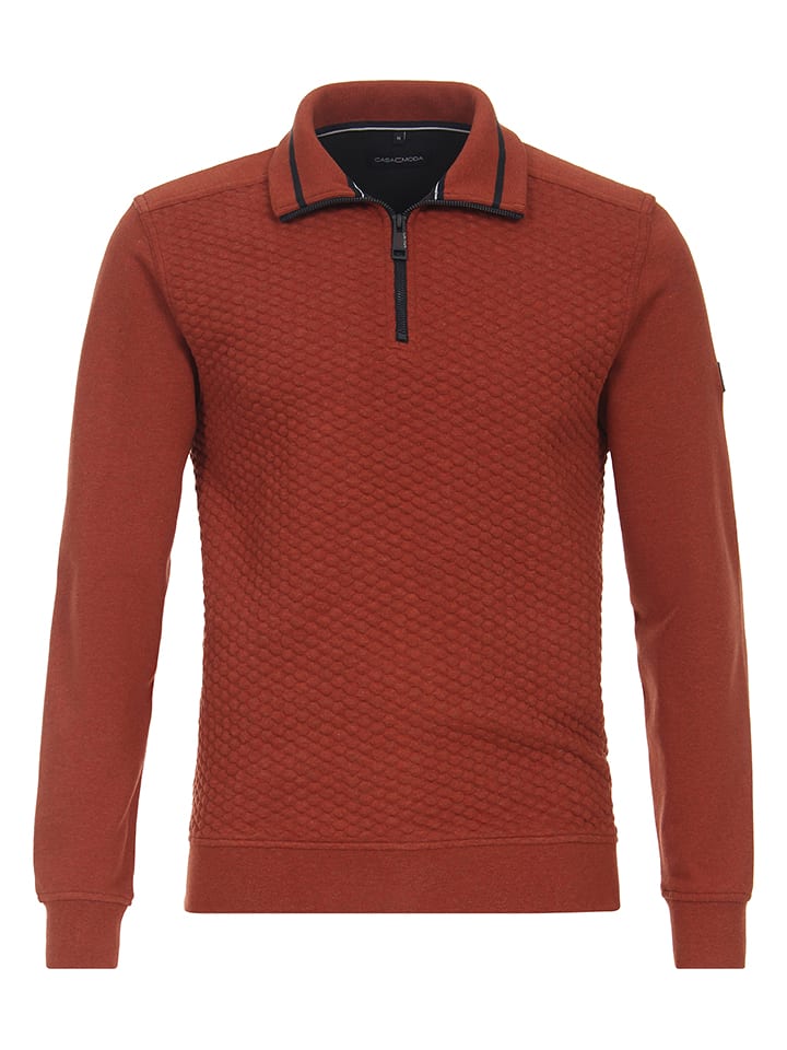 CASAMODA Sweter w kolorze czerwonym rozmiar: M
